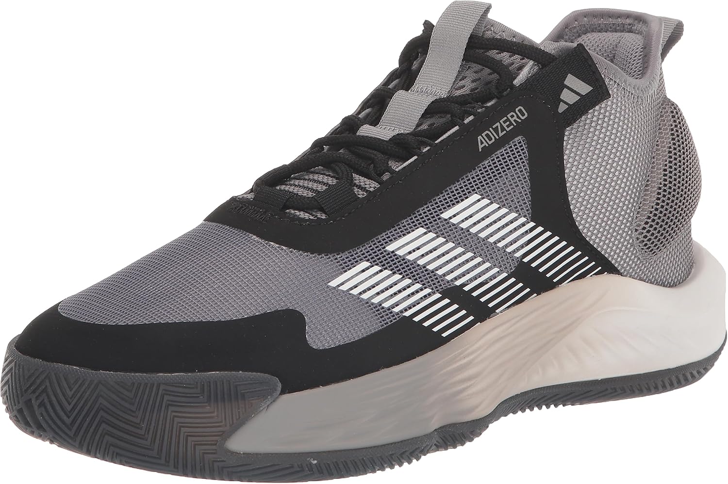 

Кроссовки Adidas Унисекс Взрослый Adizero Select Team, белый/черный/серый