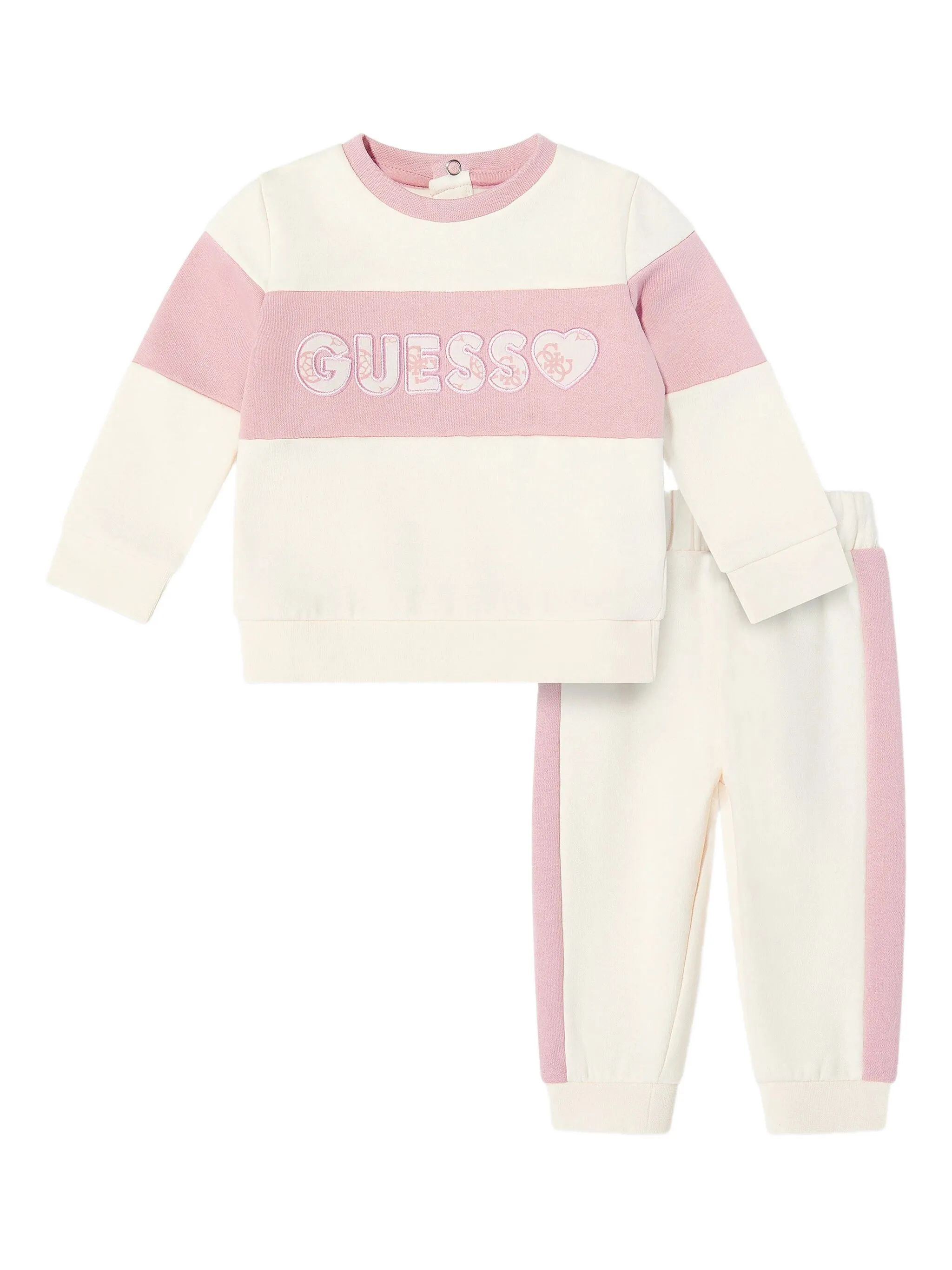 

Спортивный костюм с логотипом Guess Kids, белый