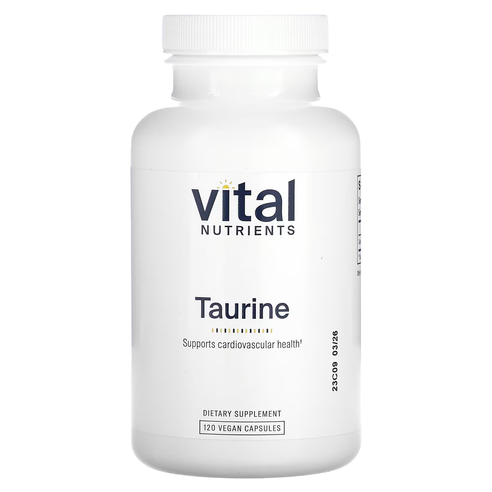 

Таурин Vital Nutrients, 120 капсул