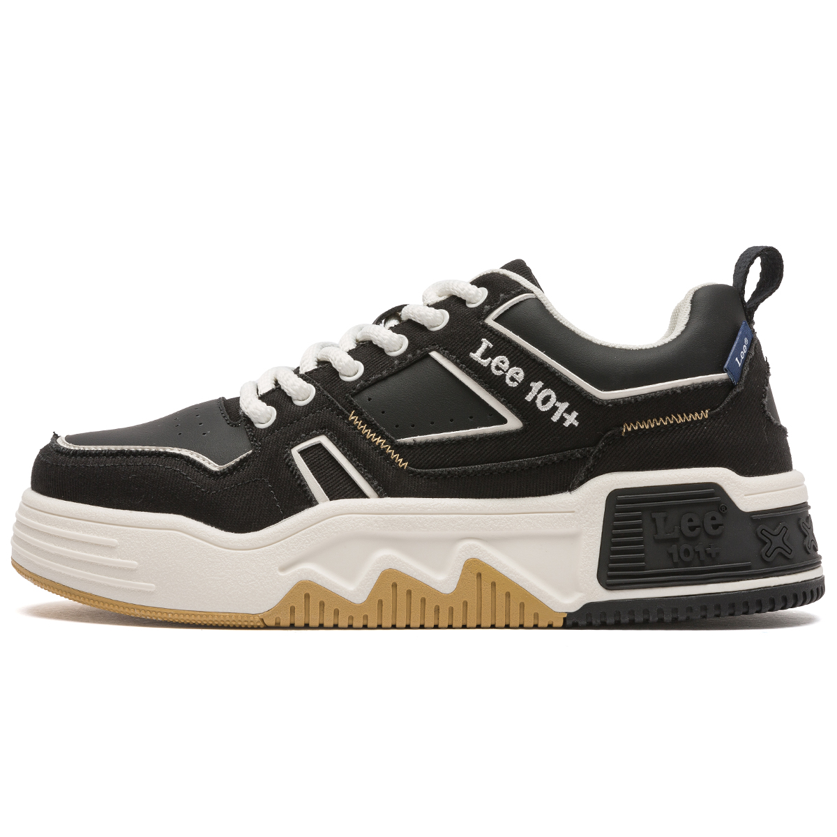 

Повседневные кроссовки puffy shoes для увеличения роста с противоскользящей подошвой, низкие, для скейтбординга, мужские Lee, черный