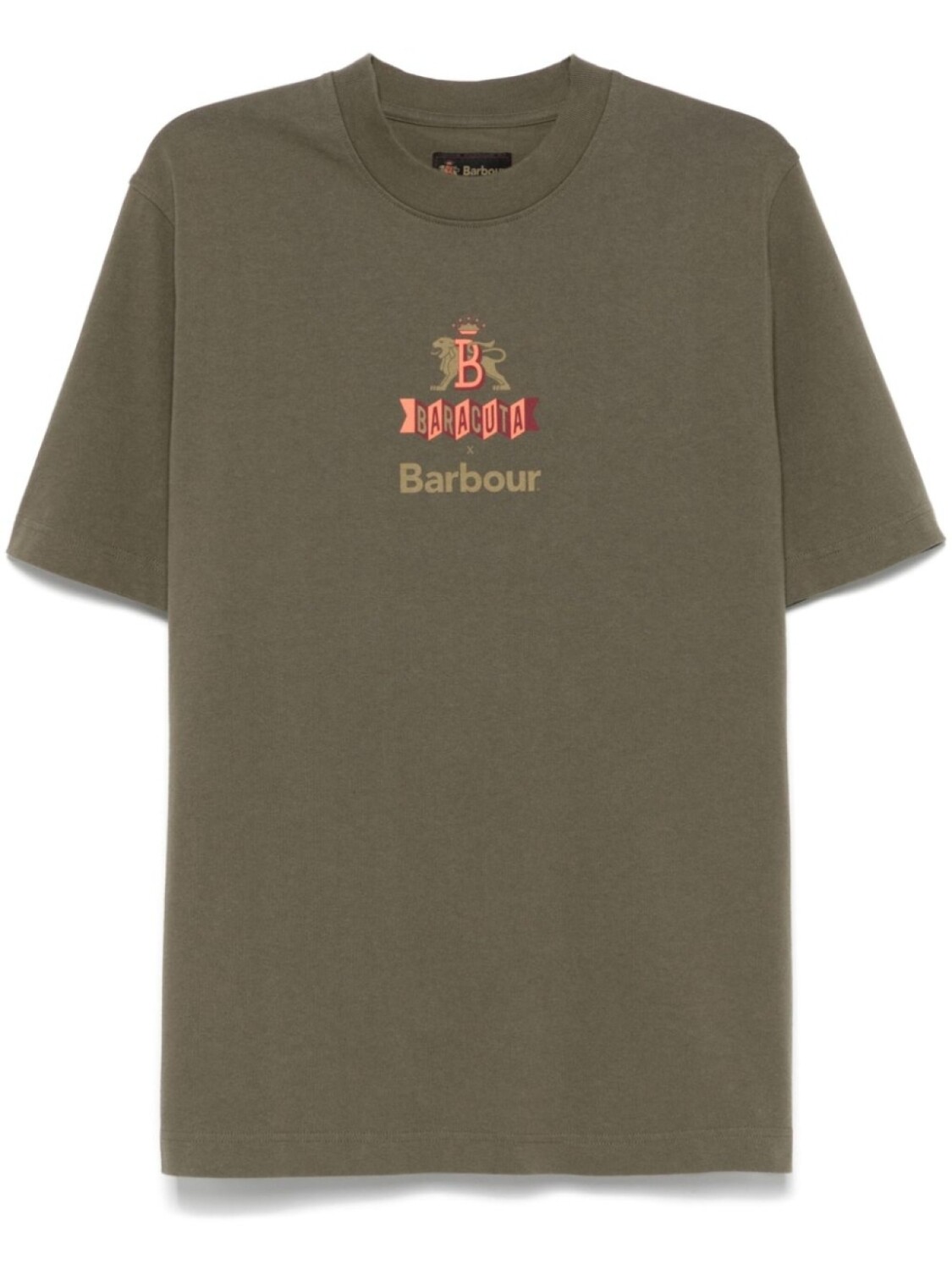 

Baracuta футболка Archive из коллаборации с Barbour, зеленый