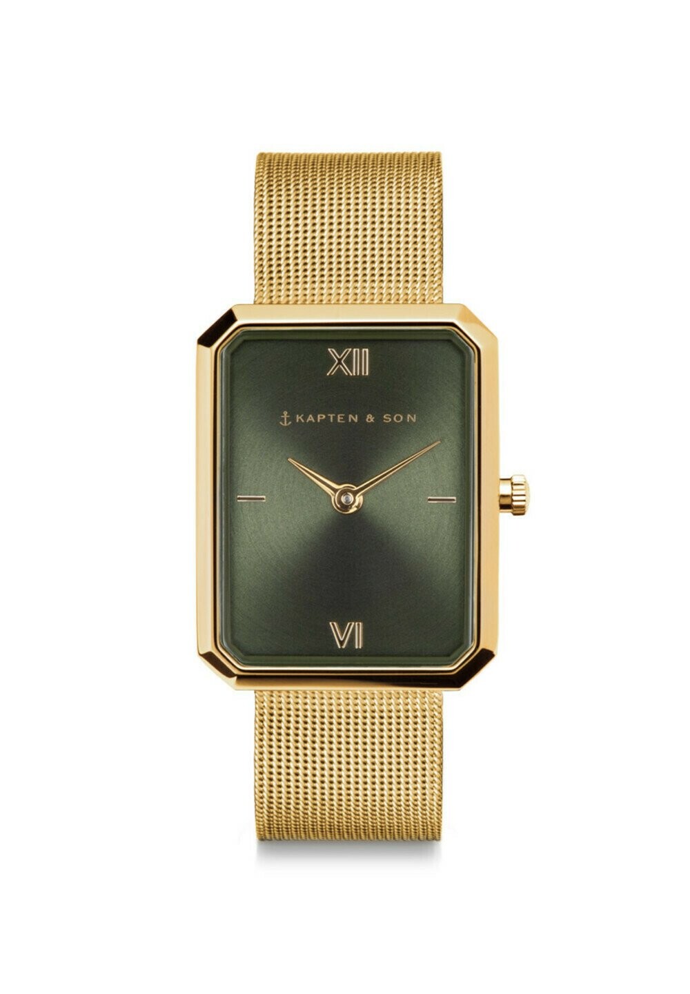 

Часы GRACE MESH Kapten & Son, цвет gold coloured green
