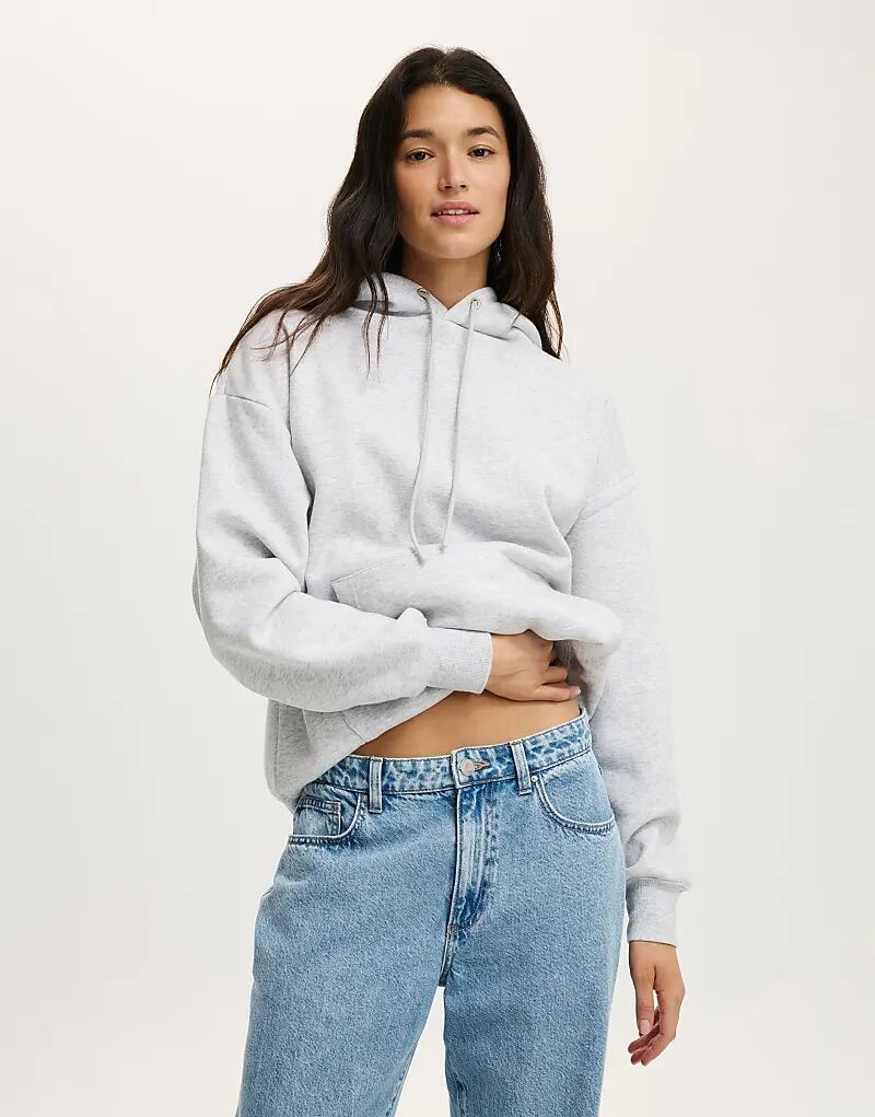 

Толстовка оверсайз Cotton On Premium серого цвета - GREY