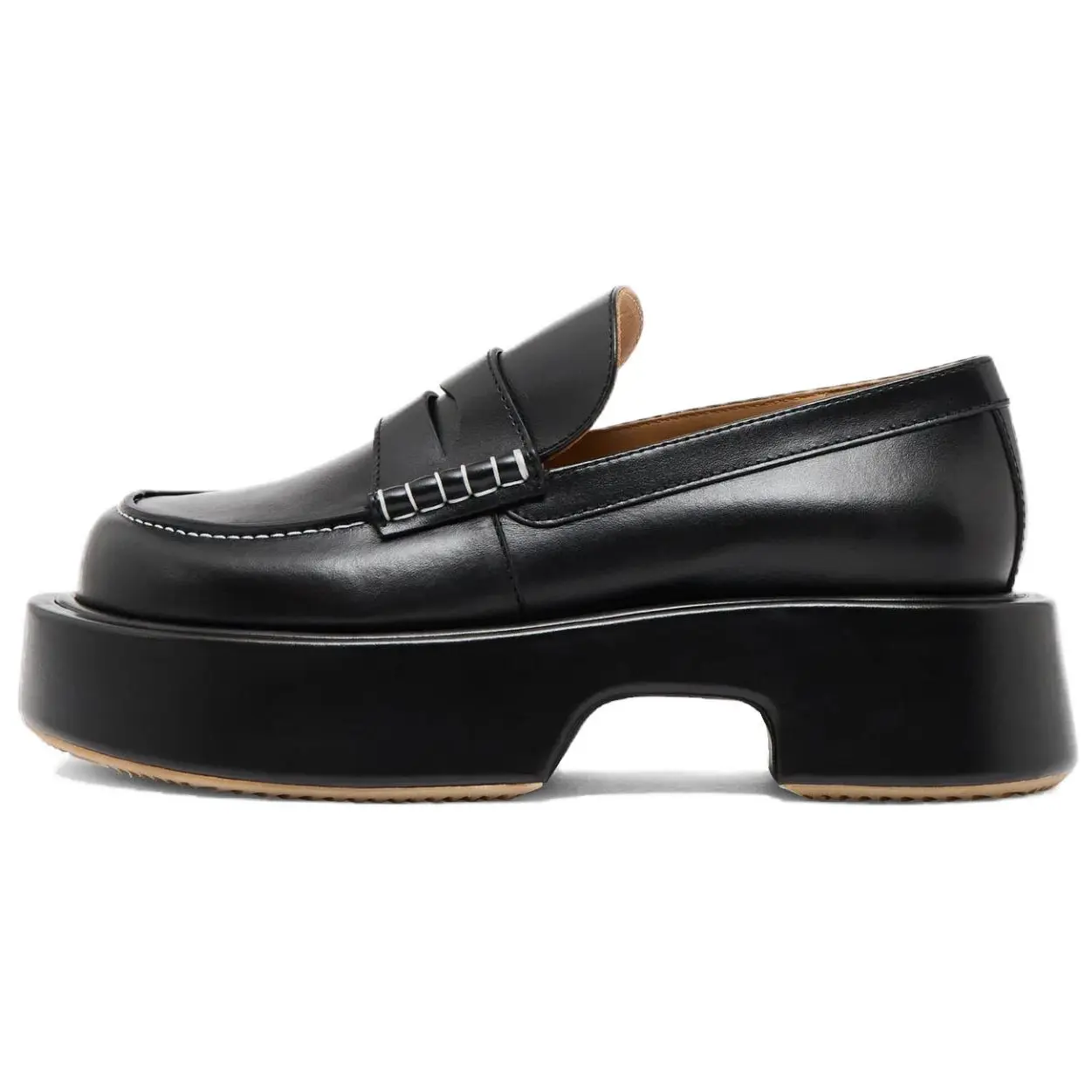 JW Anderson Повседневные однотонные туфли 5 см женские черные