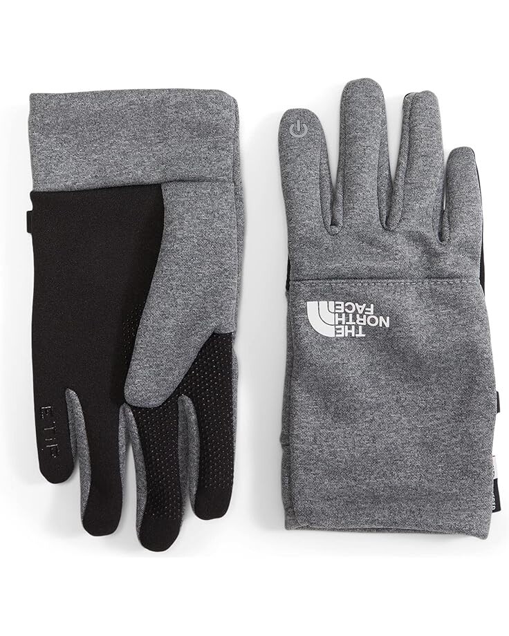 

Перчатки The North Face Kids Recycled Etip Gloves, цвет TNF Medium Grey Heather