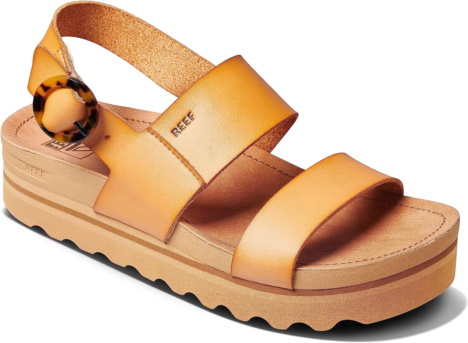 Сандалии на плоской подошве Vista Hi Buckle Reef, цвет Natural