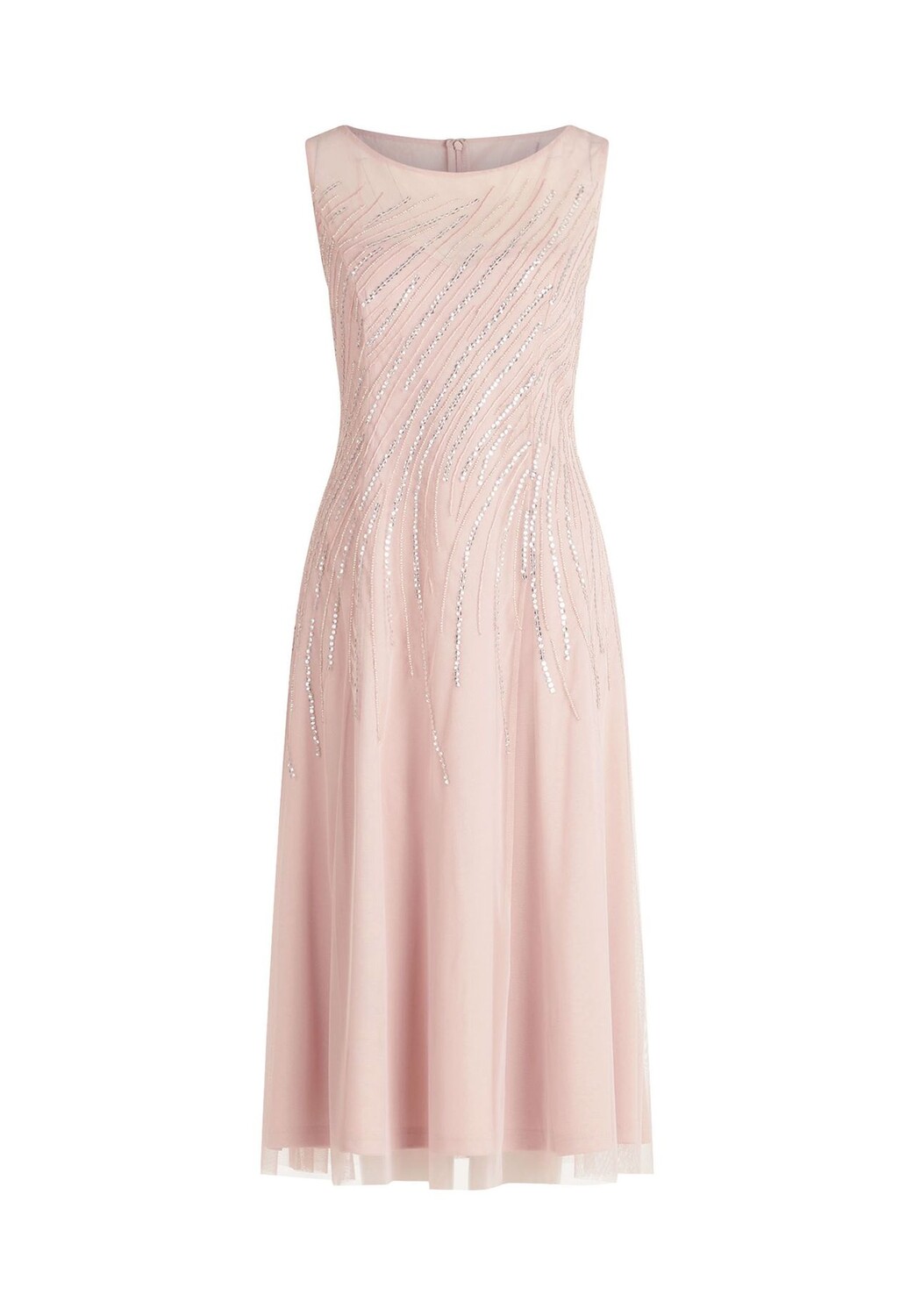 

Вечернее платье с вышивкой Vera Mont, цвет Rose/silver