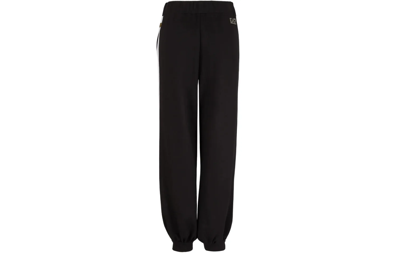 EMPORIO ARMANI EA7 SS24 спортивные брюки женские черные — фото 4