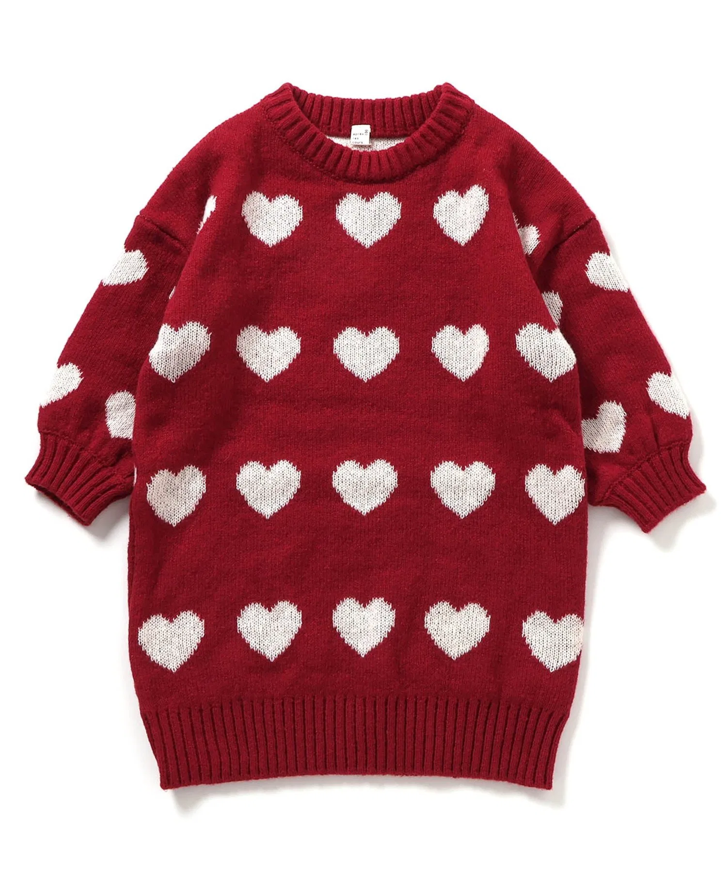 Детское вязаное платье apres les cours с цветочным принтом — фото 3