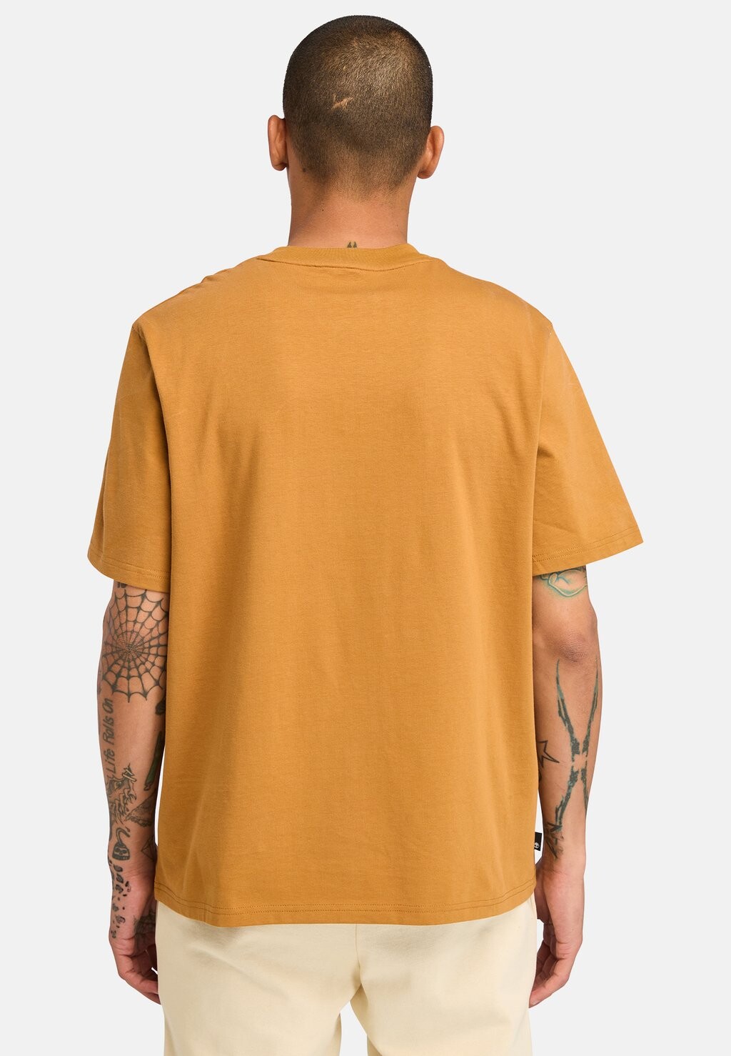 

Футболка с принтом SHORT SLEEVE TEE Timberland, коричневый
