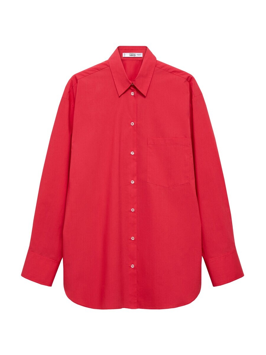 

Рубашка MANGO Blouse JUANES, красный