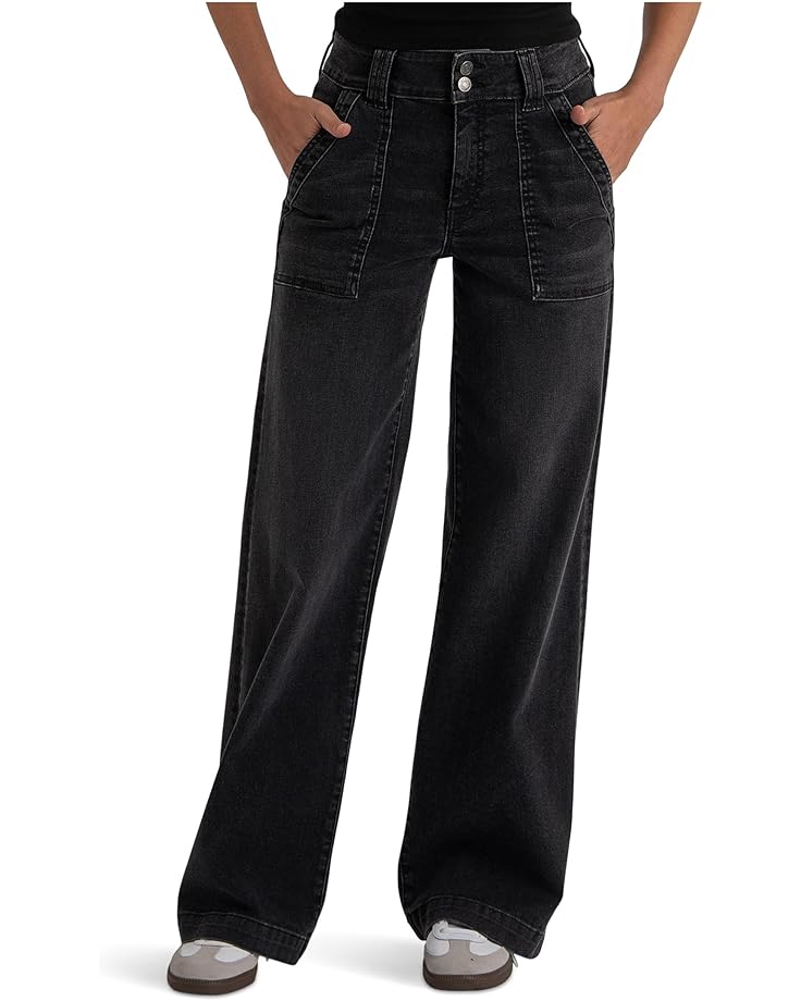 

Женские джинсы KUT from the Kloth Petite Jodi High-Rise Straight Leg -Porkchop Front Pockets, Aware