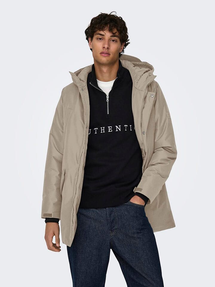 

Парка ONLY & SONS Parka, бежевый