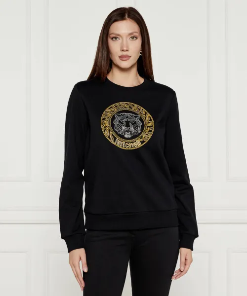 

Толстовка Regular fit Just Cavalli, черный