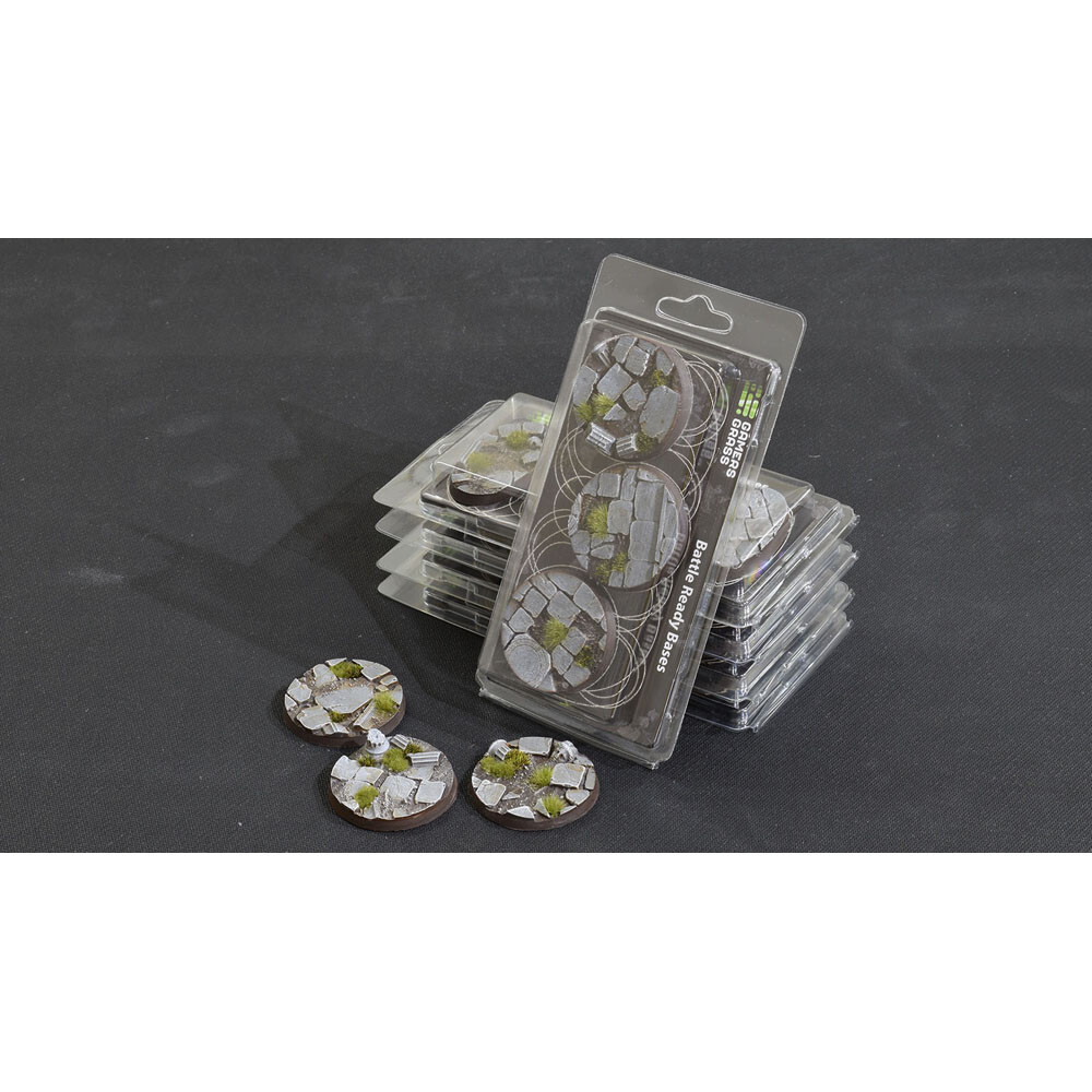 

Аксессуары Gamers Grass Battle Ready Bases: Temple - Round 50mm (3)