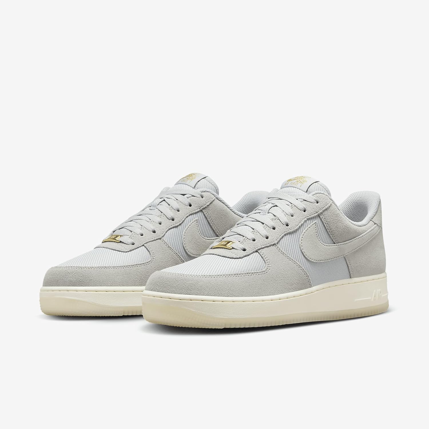 Кроссовки Nike Air Force 1 '07 Lv8 для мужчин, светло-серый — фото 2