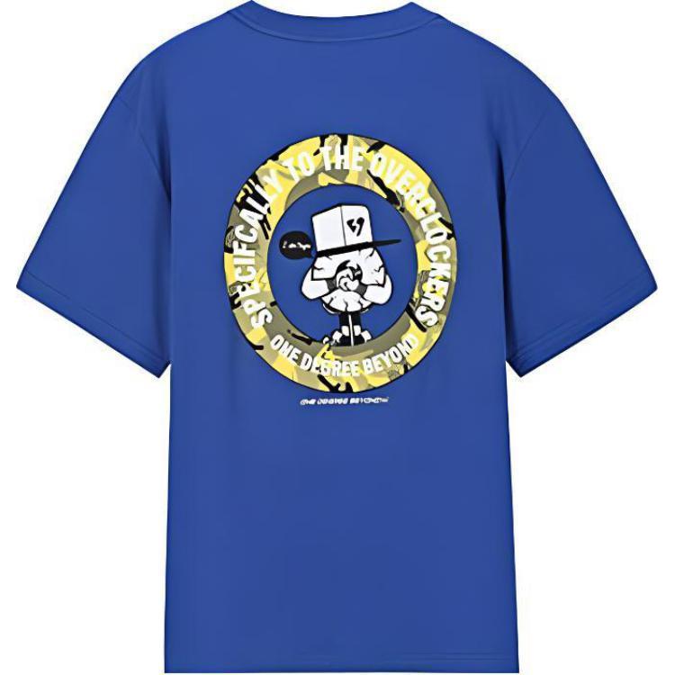 

361° Футболка мужская Royal Blue с круглым вырезом, умеренно прямой крой