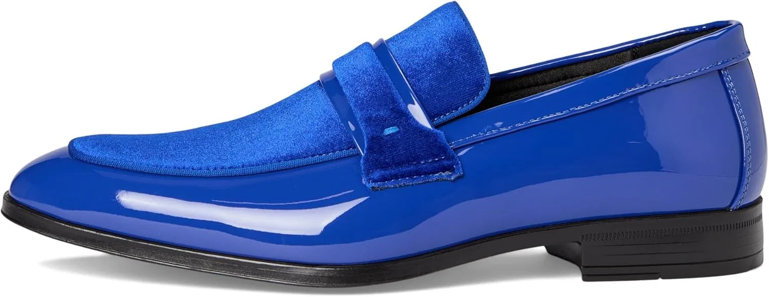 Мужские лоферы Stacy Adams Spratley Saddle Slip on, Royal — фото 4
