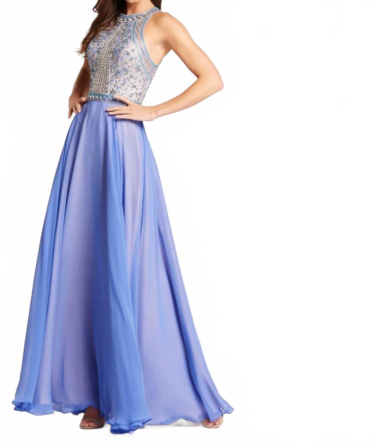 

Ellie Wilde Женское выпускное платье цвета барвинка