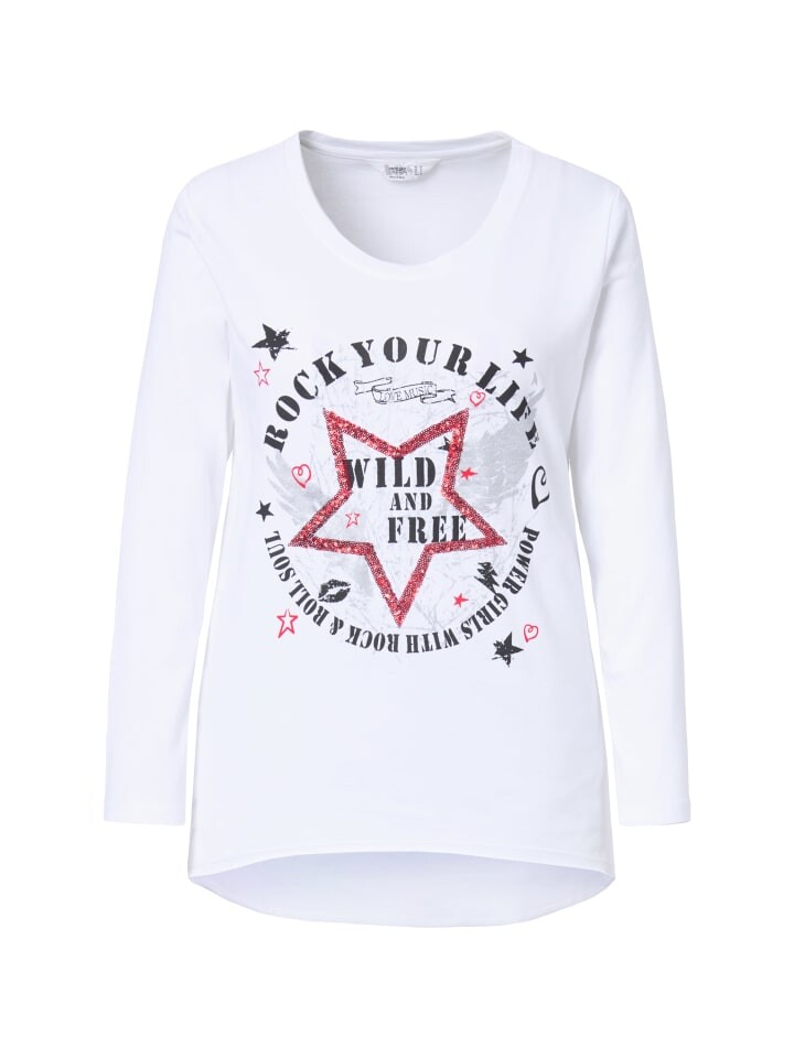 

Лонгслив Angel of Style Longsleeve, цвет schneeweiß