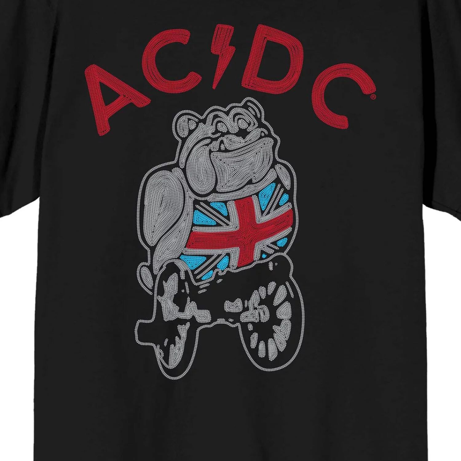 

Мужская футболка AC/DC Bulldog On Wheels Licensed Character