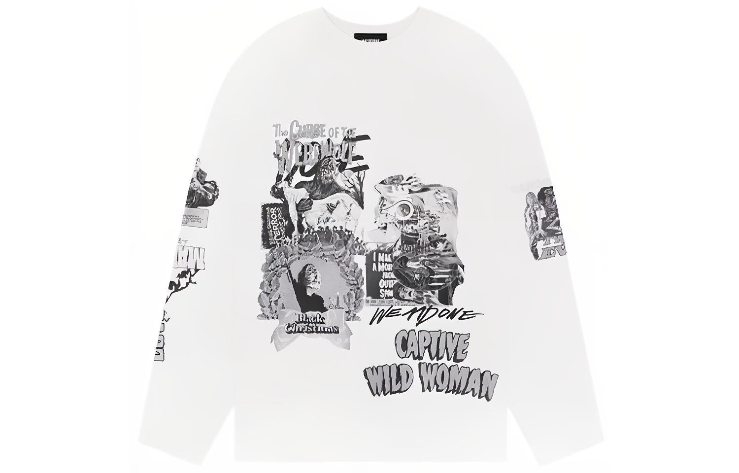 

Свитшот Unisex белый WE11DONE