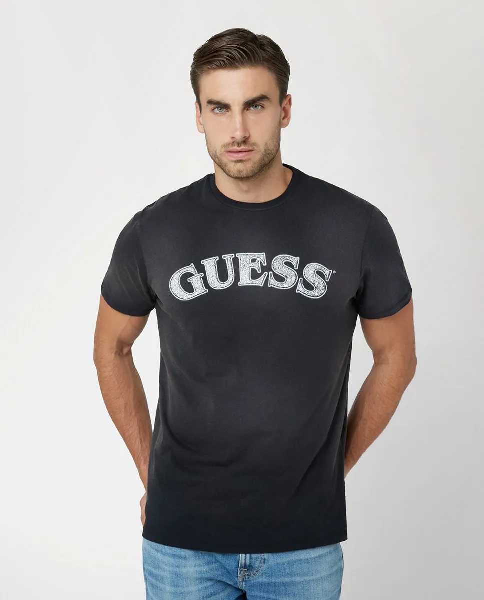 

Мужская футболка с коротким рукавом Guess, темно-серый