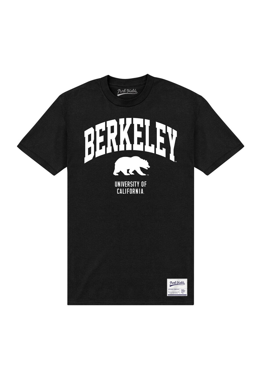 

Футболка с принтом UNIVERSITY BERKELEY BEAR Henry Tiger, черный