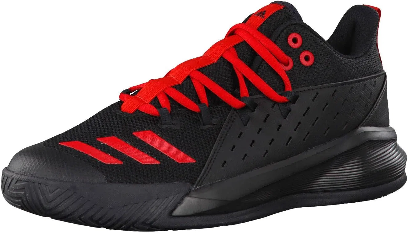 Мужские баскетбольные кроссовки Adidas Street Jam 3, Black, Black, Red, Black