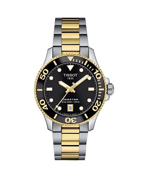 

Часы Seastar 1000, 40 мм Tissot, цвет Black