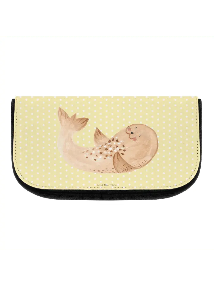 

Косметичка Mr. & Mrs. Panda, желтый пастельный