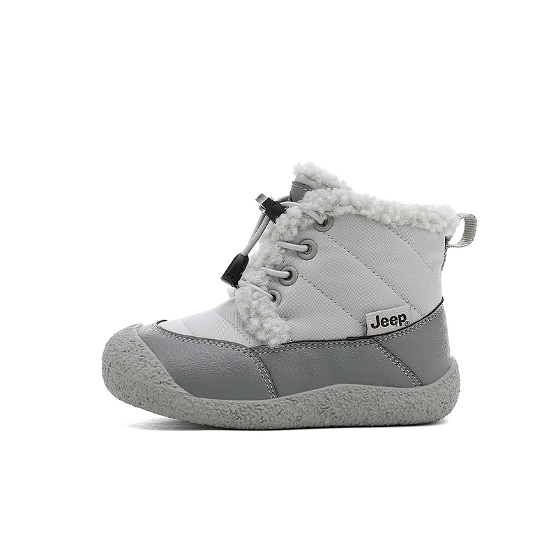 Утепленные зимние ботинки mid top для детей с противоскользящей и износостойкой подошвой Jeep, mauve[fleece-lined] — фото 3