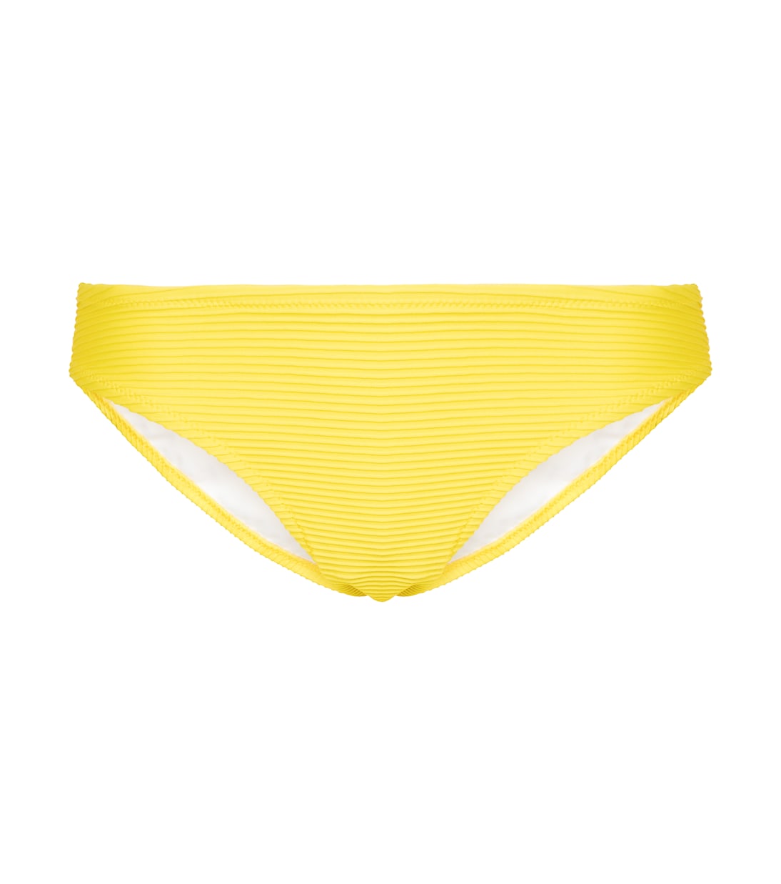

Плавки бикини средней посадки Cascais Heidi Klein, Yellow Rib