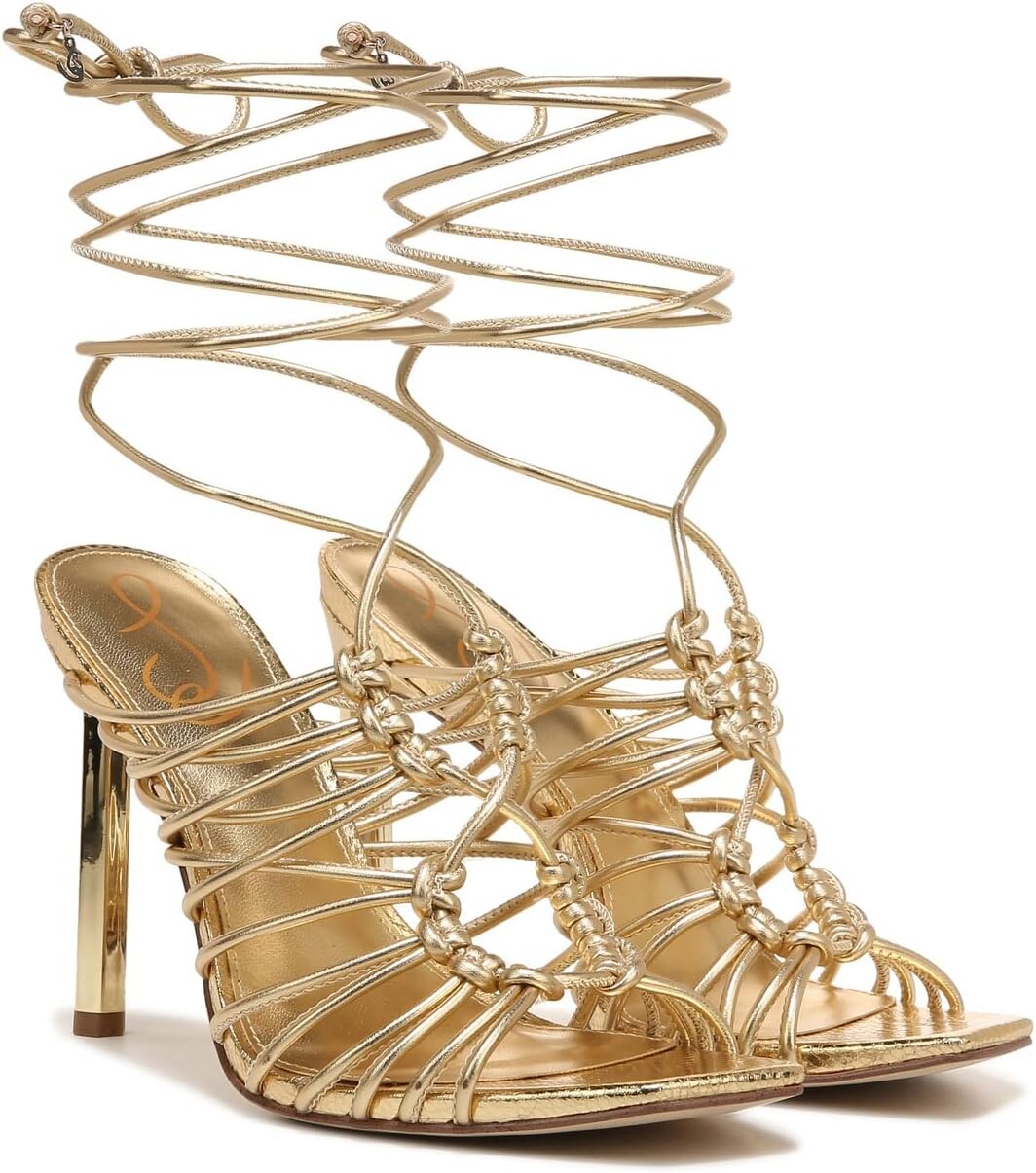

Босоножки Lylah Sam Edelman, цвет Amber Gold