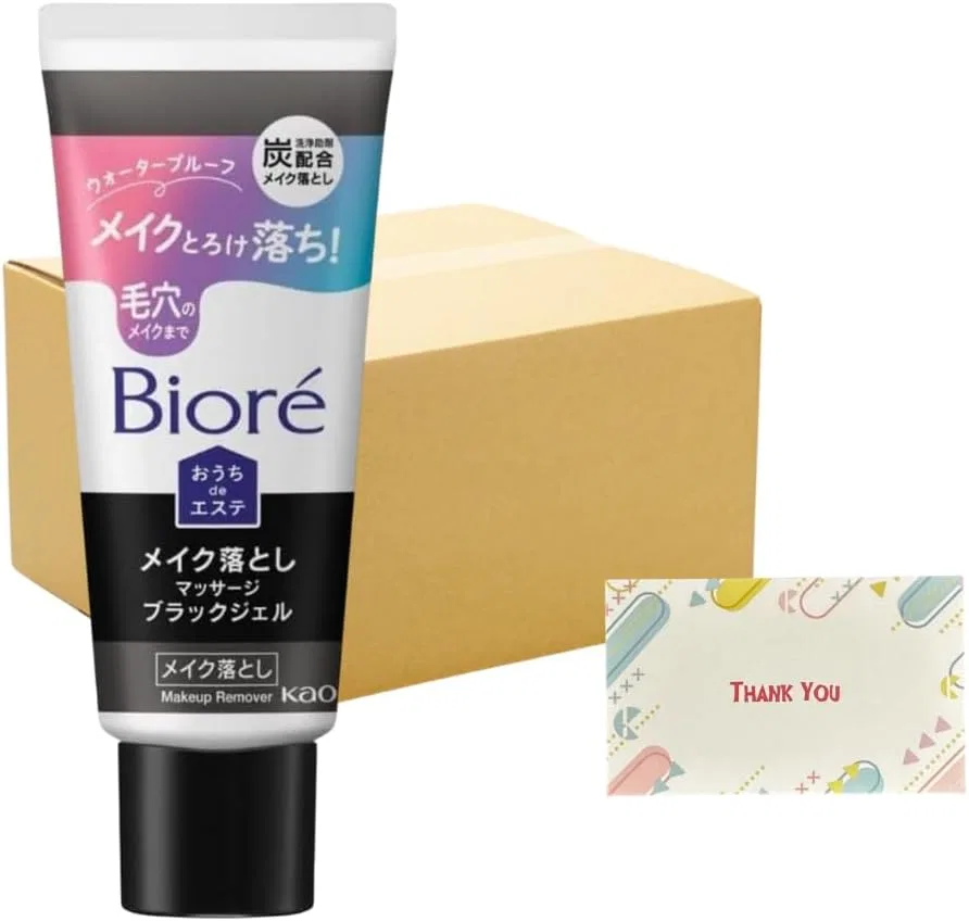 Гель для снятия макияжа с углем Biore Home De Beauty, 60 г, набор 24 шт, Kunutonn