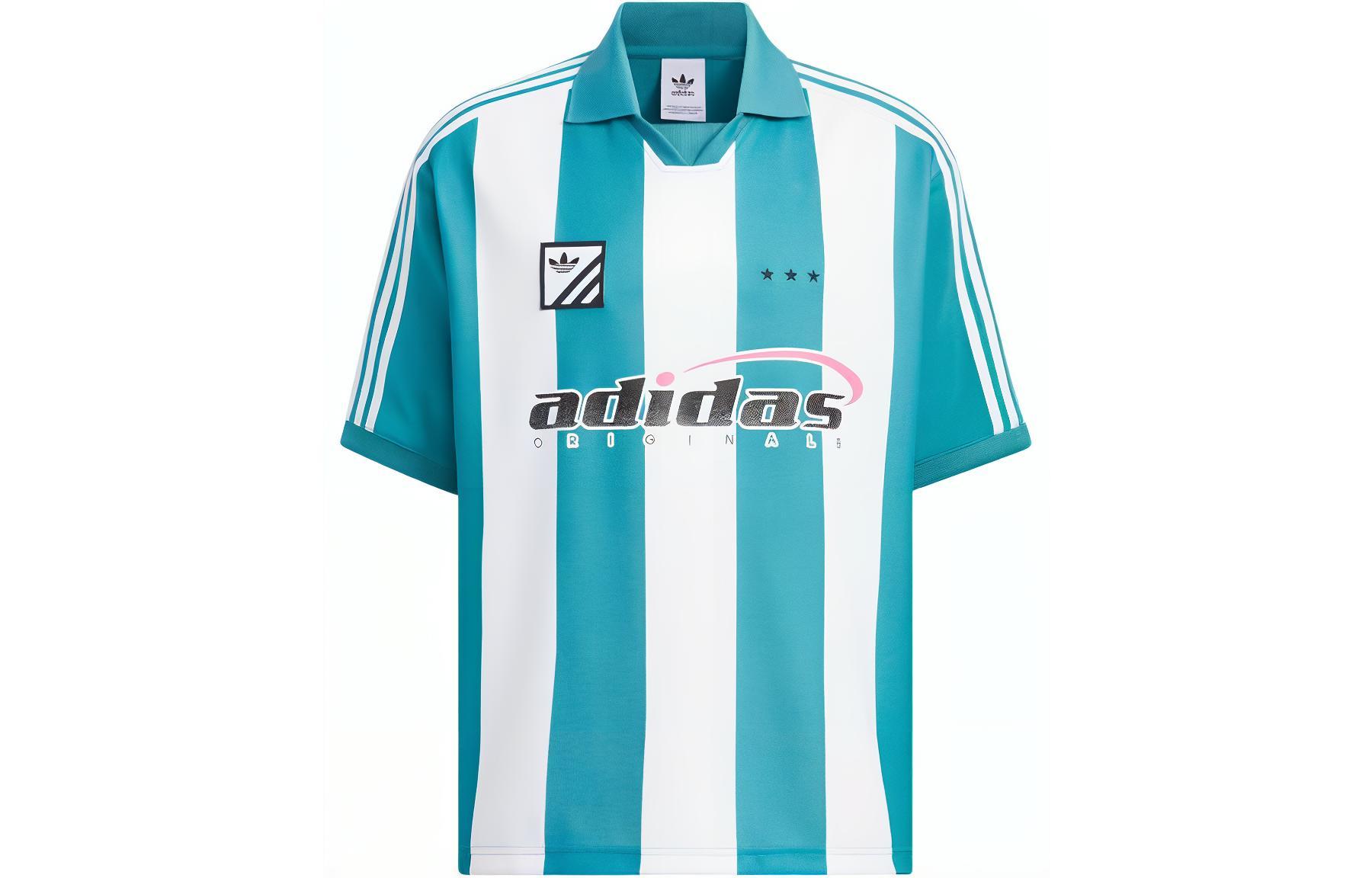 

Футболка Polo PLAY FOOTBALL SHIRT Мужская Цвет Arctic Ocean Blue Adidas Originals
