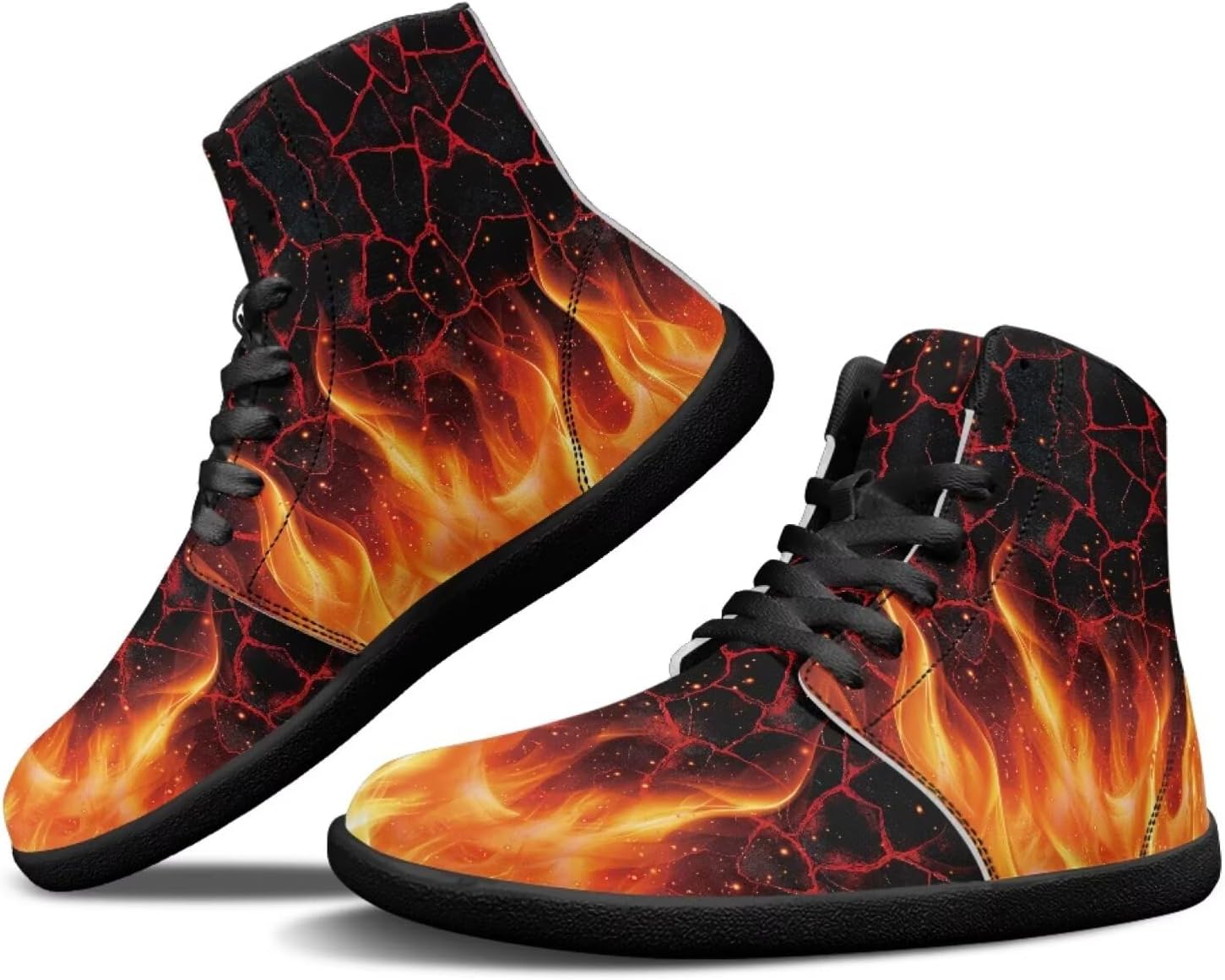 

Мужские минималистичные кроссовки Binienty с высоким верхом, нулевая разница по подошве, широкая носочная часть, для прогулок на улице, походов и тенниса, красный