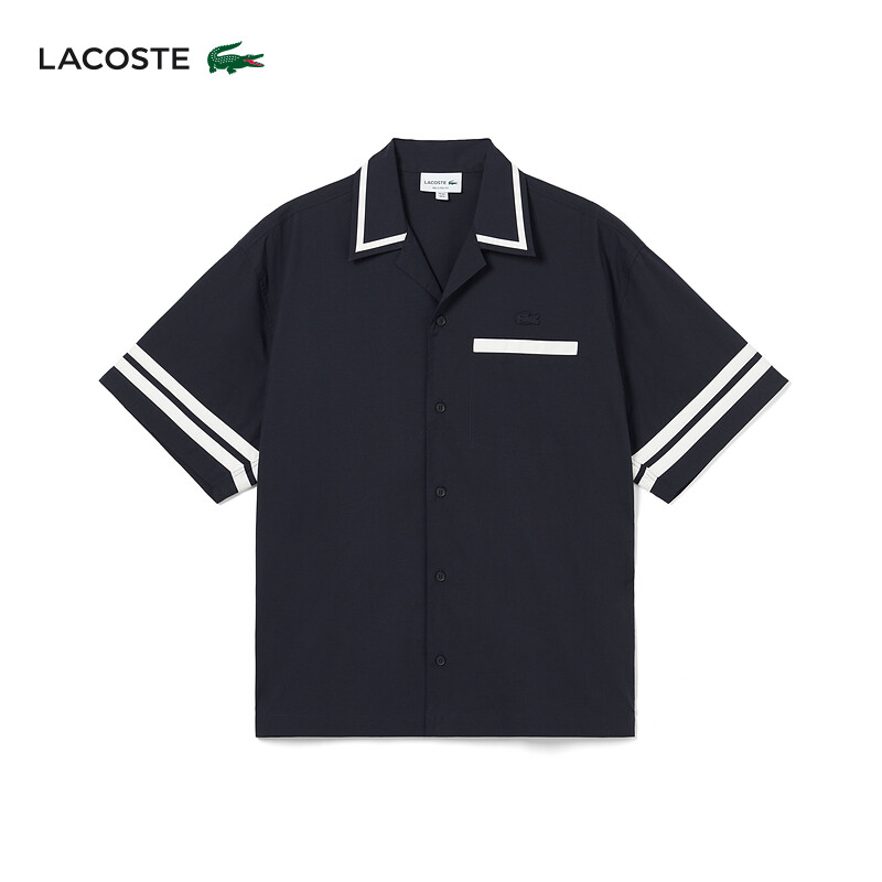 

Рубашка мужская Lacoste с короткими рукавами, черный