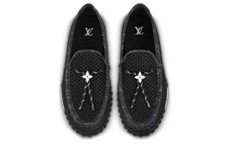 Мокасины мужские Louis Vuitton Racer, черный — фото 3