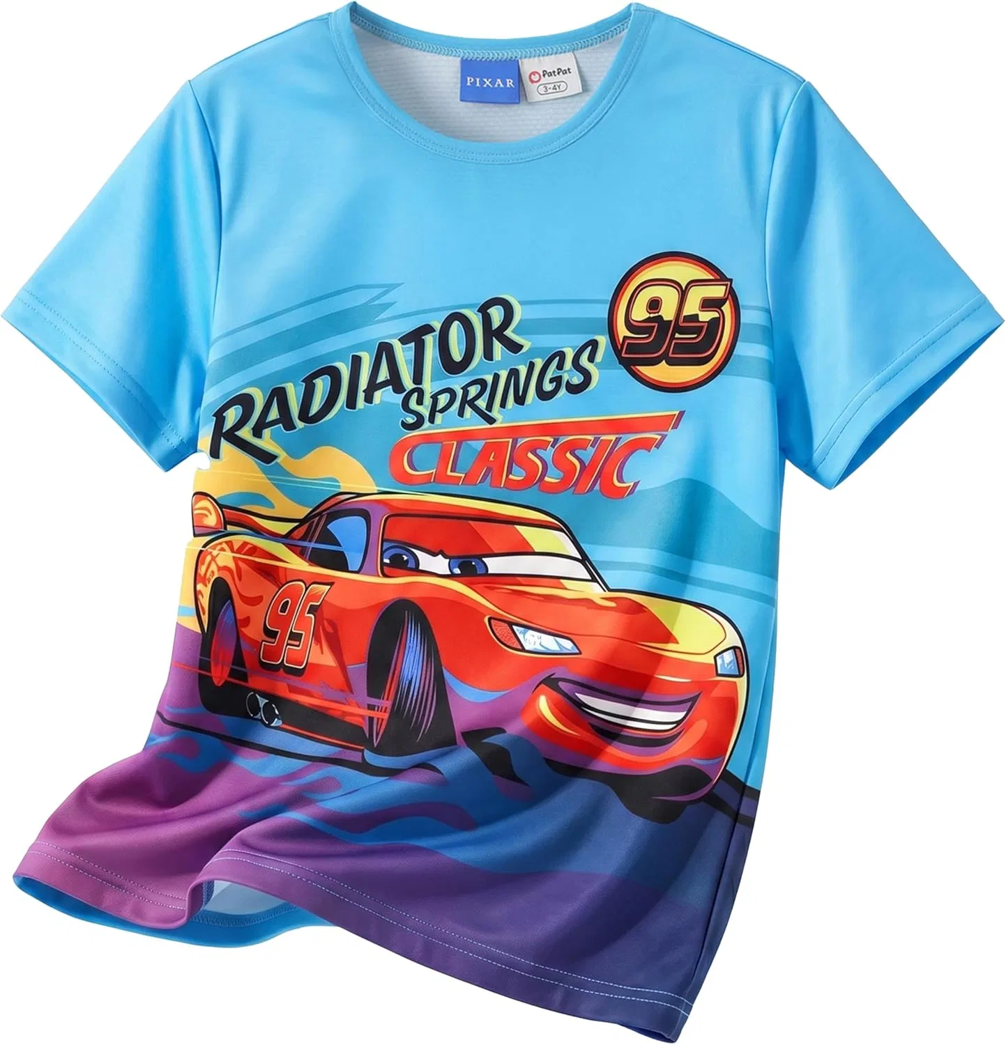 Футболка детская с Lightning McQueen, Disney, цвет Cars Lightning Mcqueen, 2-9 лет