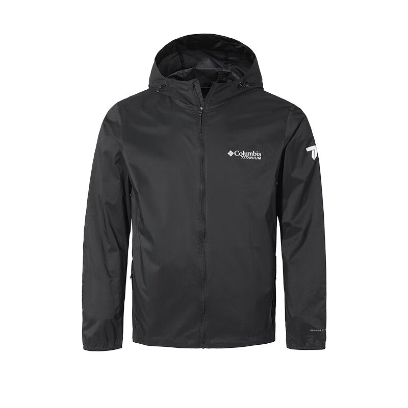 

Columbia Титановая куртка для походов мужская черная, Black
