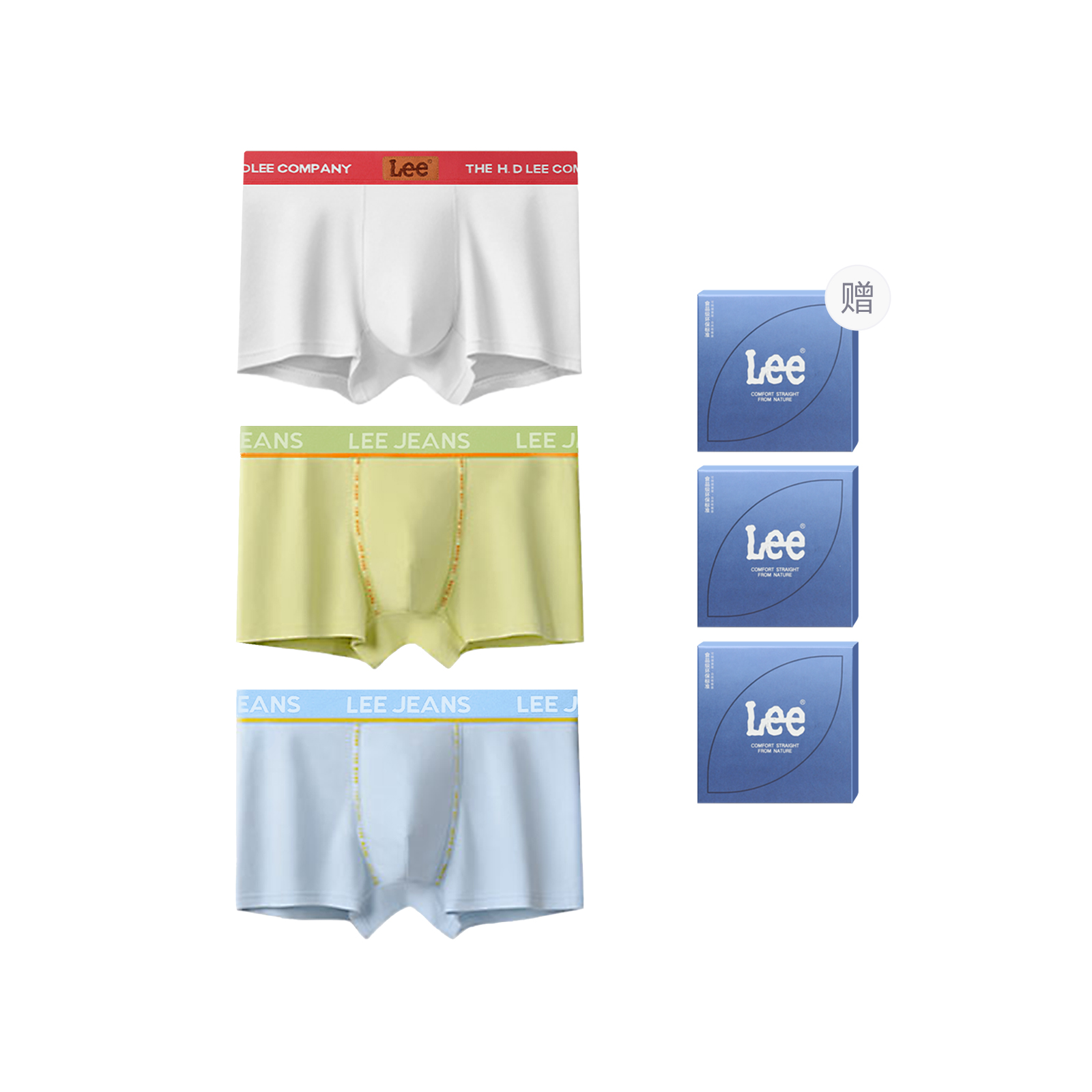 

Lee Подарочный набор мужского белья Brilliant, 3 штуки
