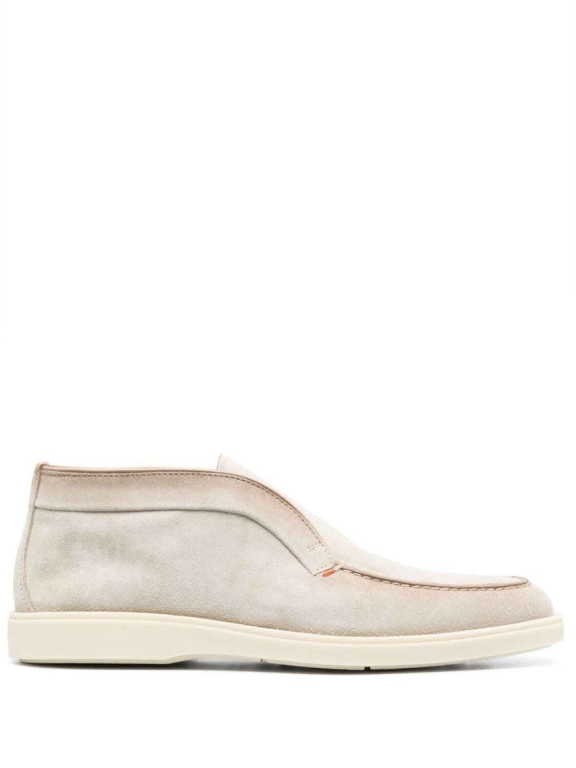 

Santoni ботинки с декоративной строчкой, нейтральный цвет