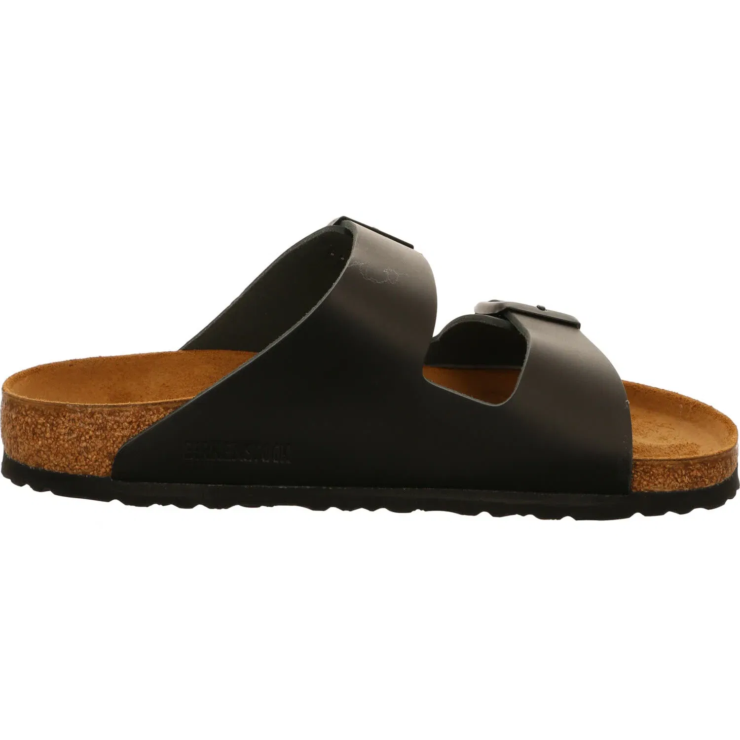 Домашние тапочки, кожаная стелька, Birkenstock, коричневый — фото 3