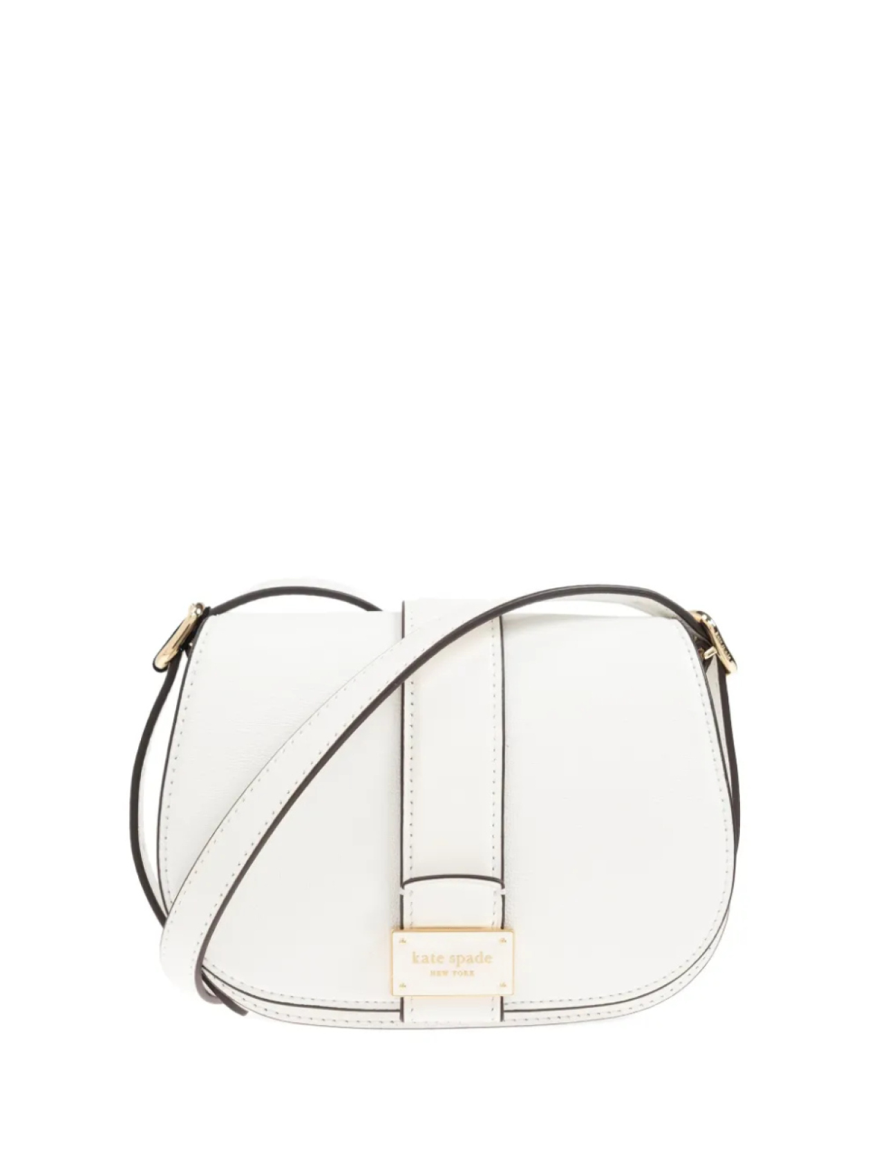 

Кожаная сумка через плечо Kate Spade, белый