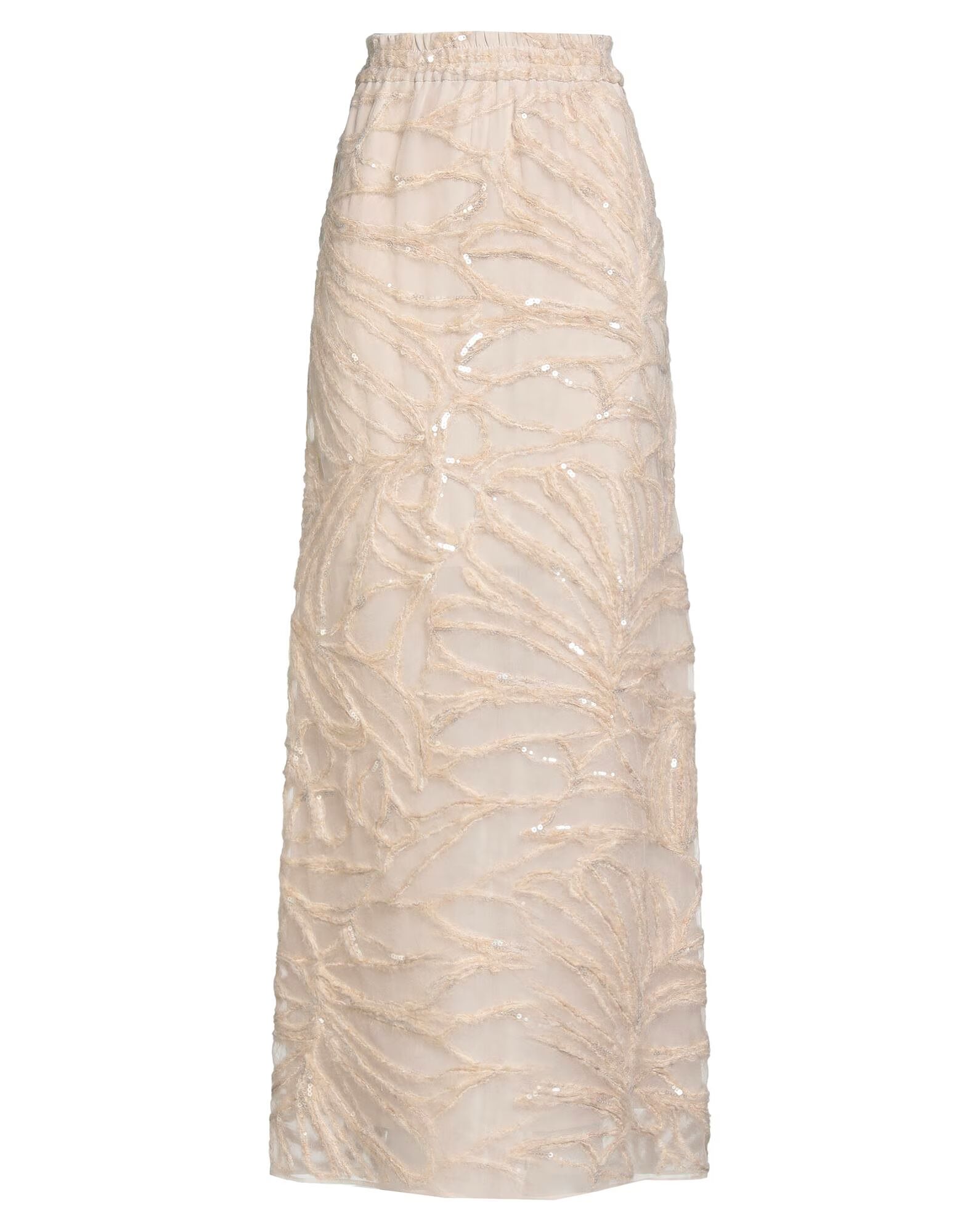 

Юбка макси Brunello Cucinelli, бежевый