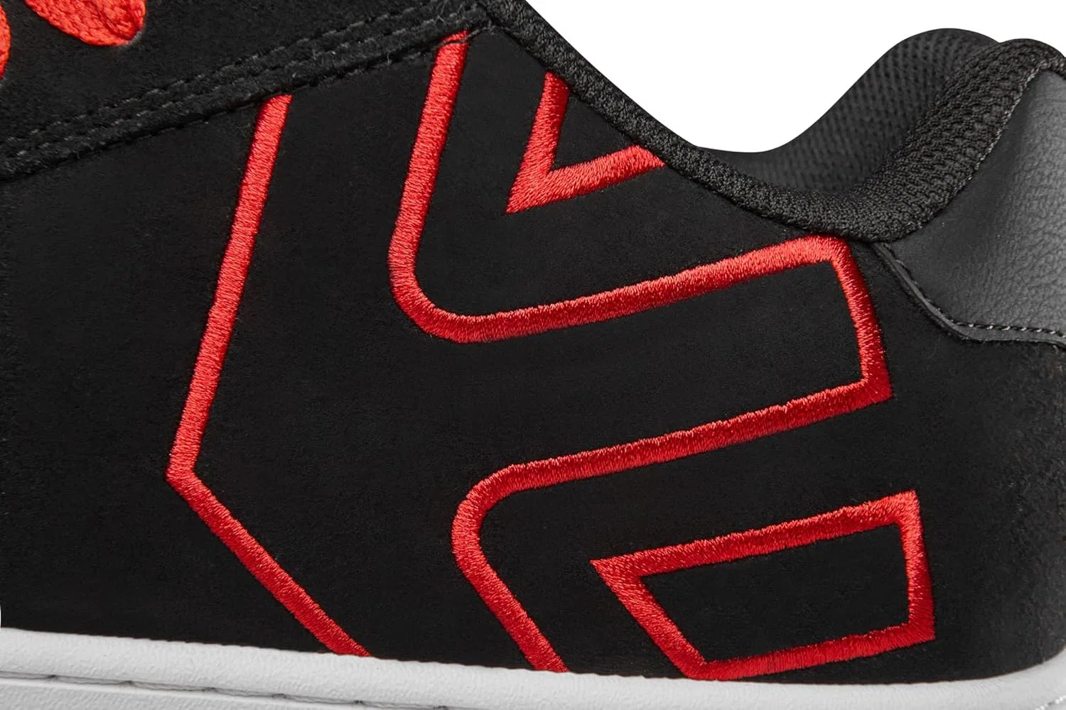 Кроссовки для скейтбординга Etnies Fader, черно-красные — фото 2