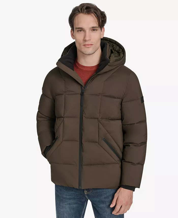 

Мужская куртка Palmerton Micro Ripstop Puffer Marc New York, зеленый