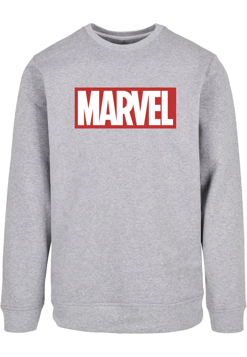 

Свитер ABSOLUTE CULT с круглым вырезом "ABSOLUTE CULT для мужчин из комиксов Marvel — Simple Logo Crewneck", серый