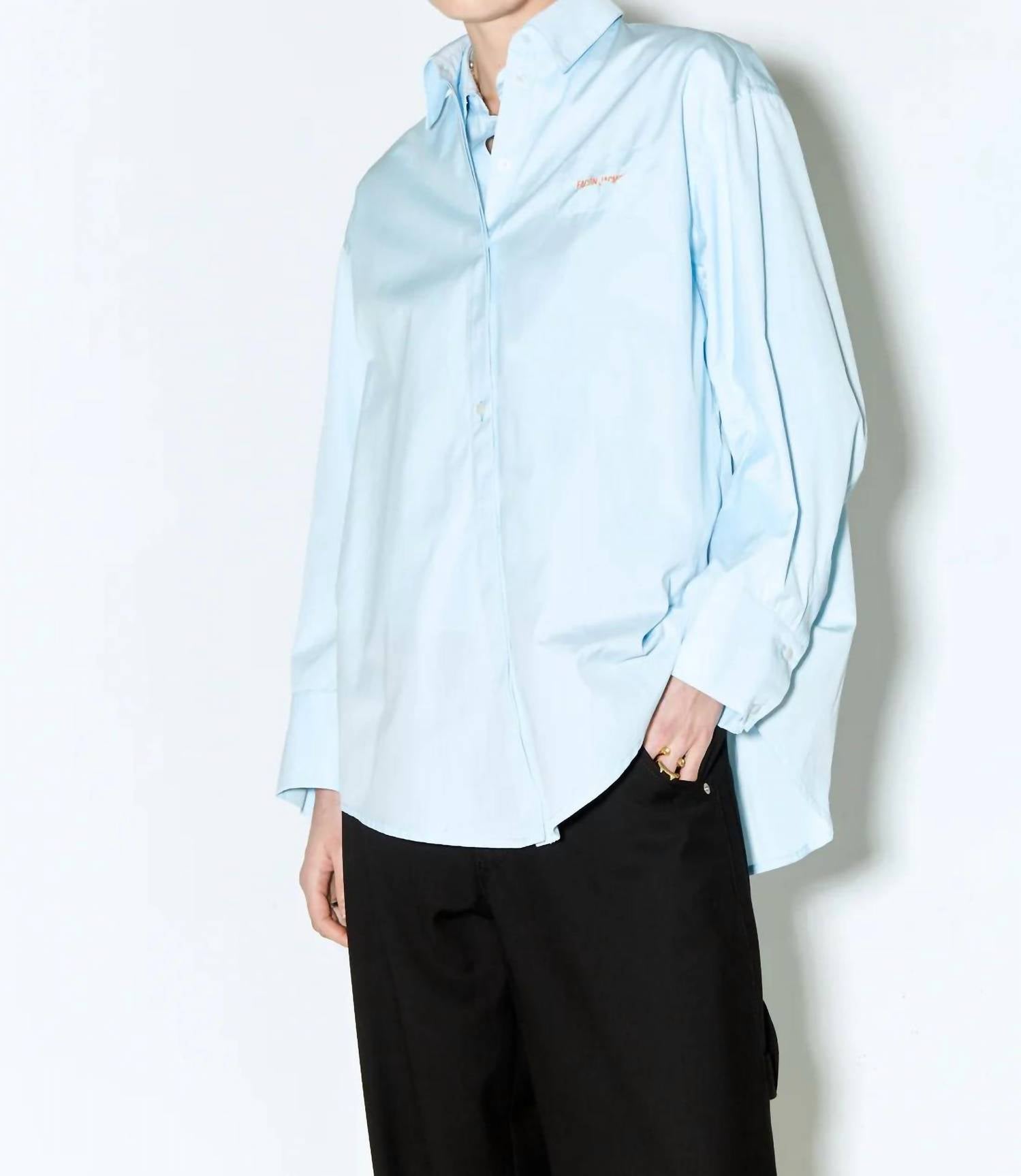 

Рубашка Carel в светло-голубом цвете Facon Jacmin